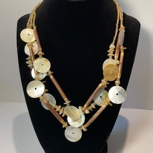 Mother of Pearl Shell Necklace